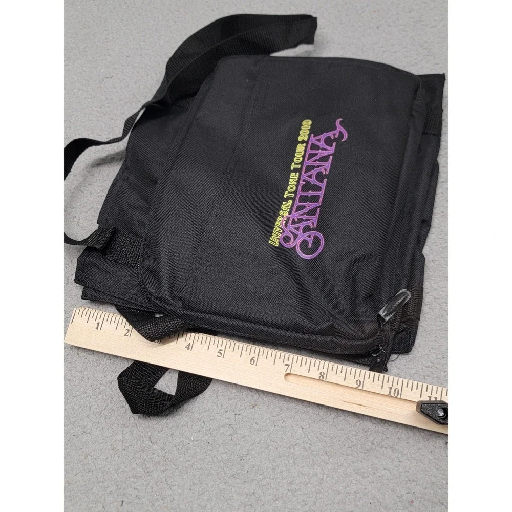 Santana Universal Tone Tour 2010 Leed's Black‎ Shoulder Tote Travel Organizer